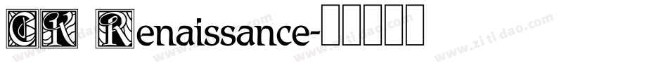 CK Renaissance字体转换